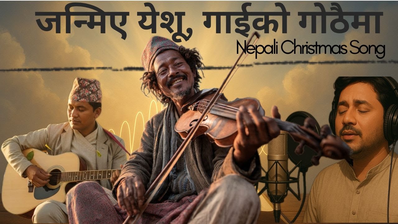 जन्मिए येशू, गाईको गोठैमा || Nepali Christmas Song || Sound of Bible