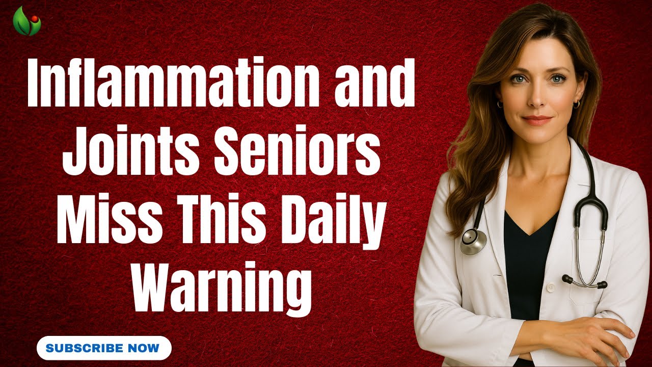 Inflammation and Joints: Shocking Truth Aging Adults Ignore Daily | Senior Health