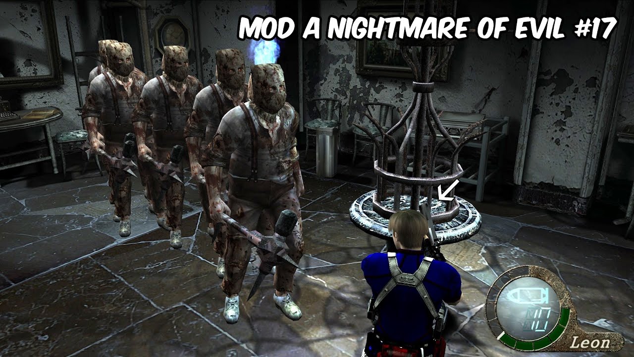 RESIDENT EVIL 4 UHD : MOD A NIGHTMARE OF EVIL NEW GAME PRO #17