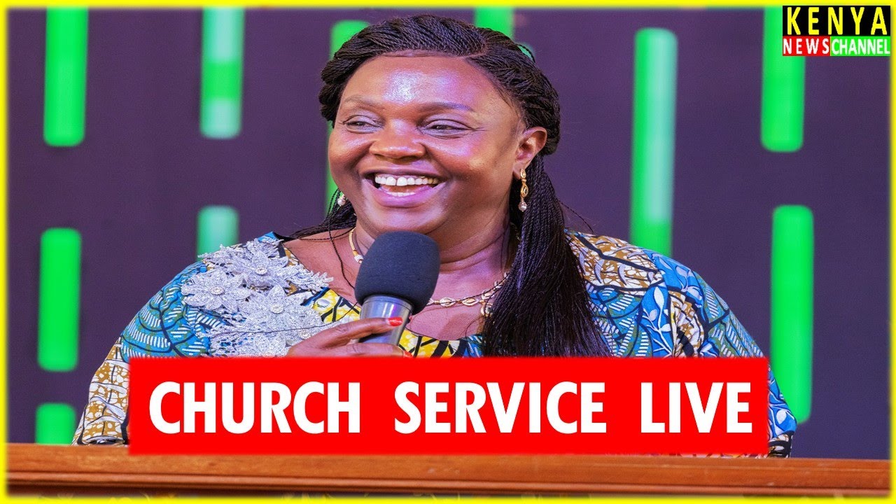 LIVE - Pastor Dorcas Rigathi preaching in front of Gachagua in Church at Meru