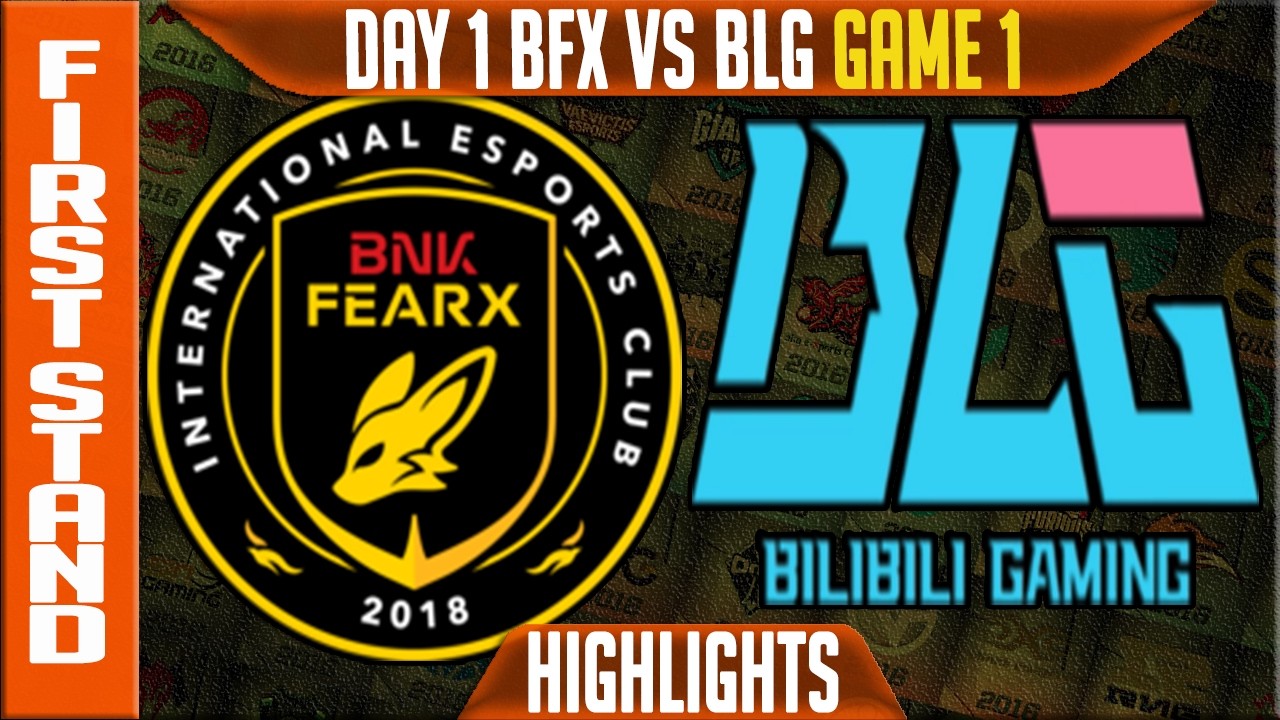 BFX vs BLG Highlights Game 1 | First Stand 2026 International Tournament Day 1 | BNK FearX vs Bilibi