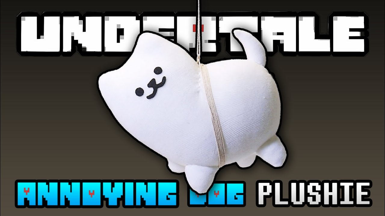DIY UNDERTALE Annoying Dog Plushie! Undertale Sock Plushie (FREE Pattern) Tutorial