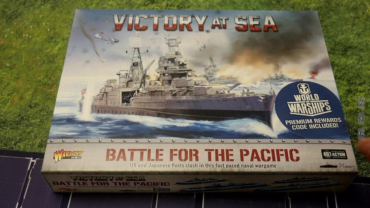 Victory at Sea (VaS) 2 Player Starter Unboxing and Review (Do you need it?)