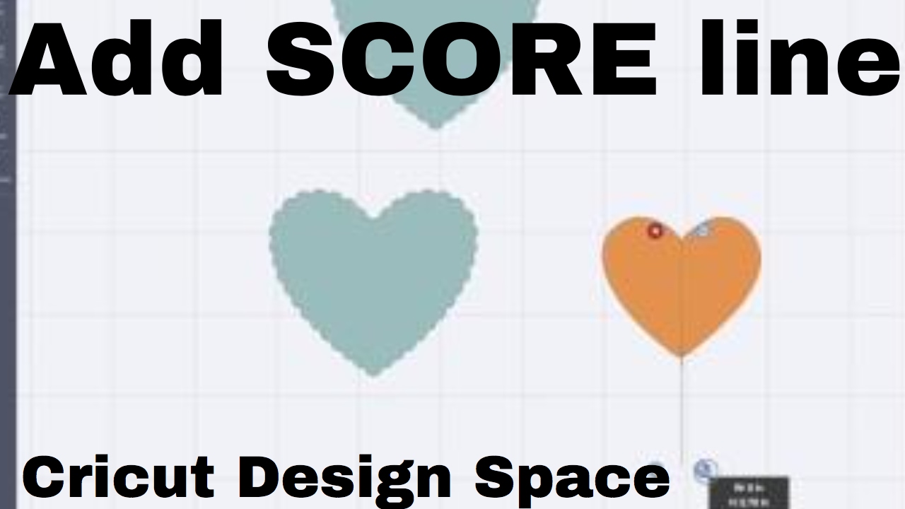 How to add Score Lines in Cricut Design Space