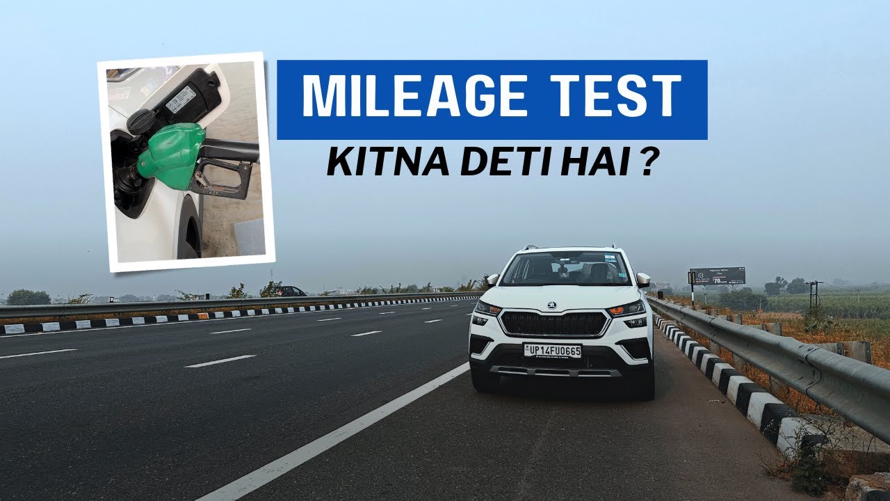 Skoda Kushaq 1.5 DSG Automatic | E20 Petrol Mileage Test | Delhi Meerut Expressway