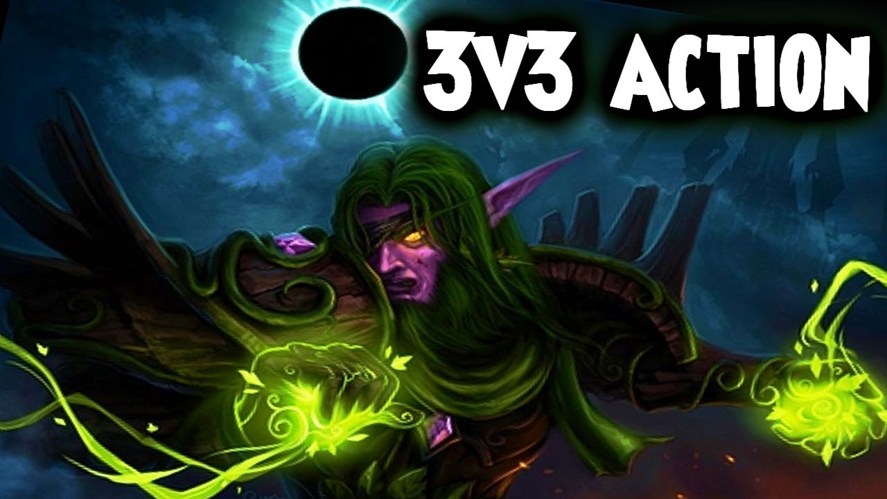 Druid PvP - 3v3 Action | WoW Arena as 85 Resto Druid