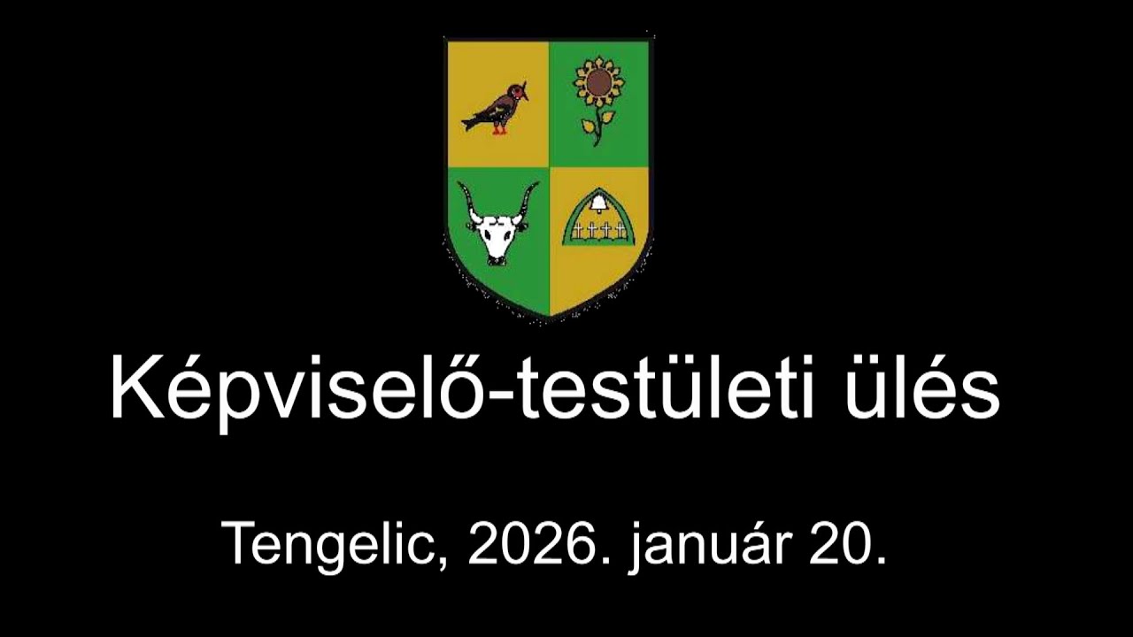Képviselő-testületi ülés 2026.01.20.