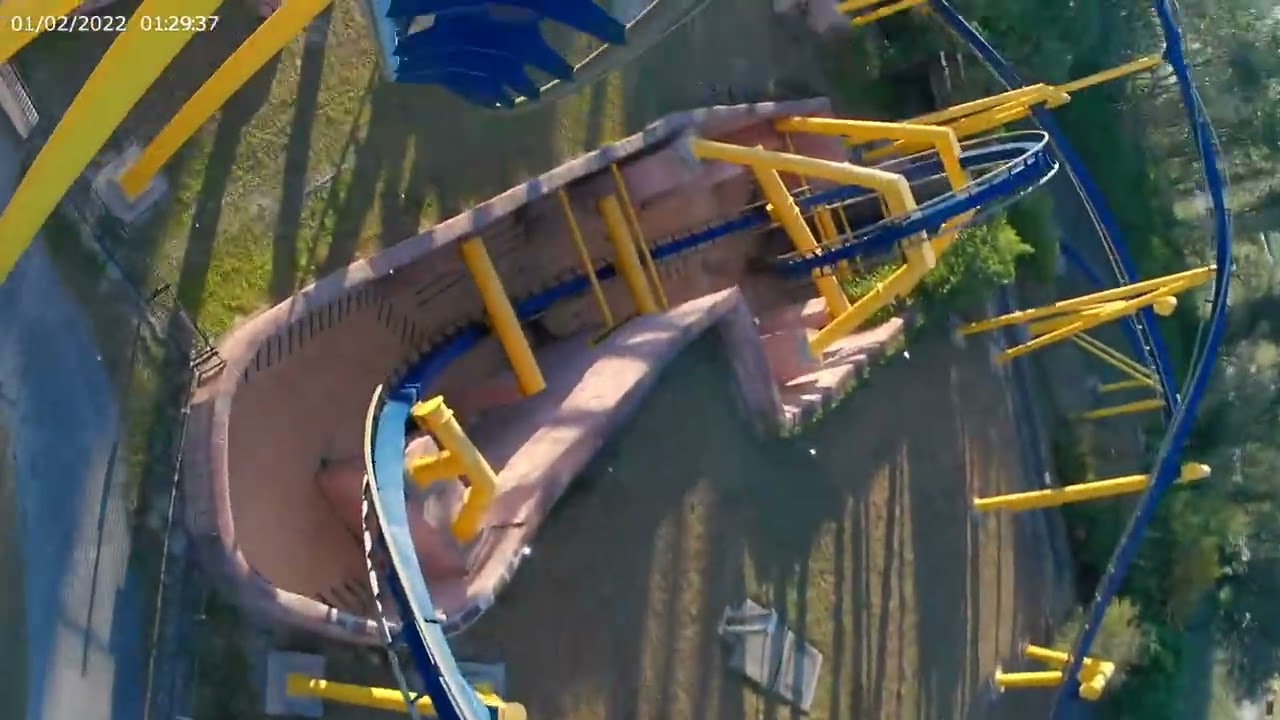 Montu On Ride Front Row POV Busch Gardens Tampa Bay 2/21/26
