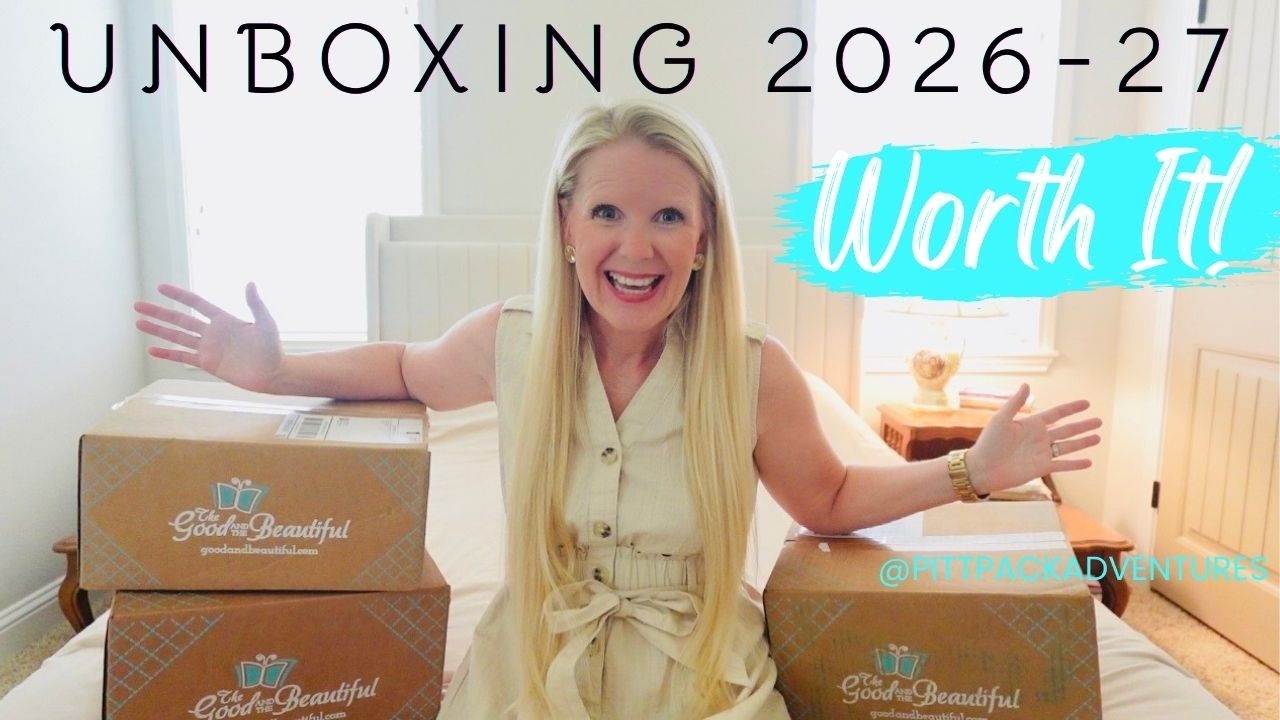 Распаковка учебного пособия The Good & The Beautiful на 2026-2027 учебный год | Честный обзор + с...