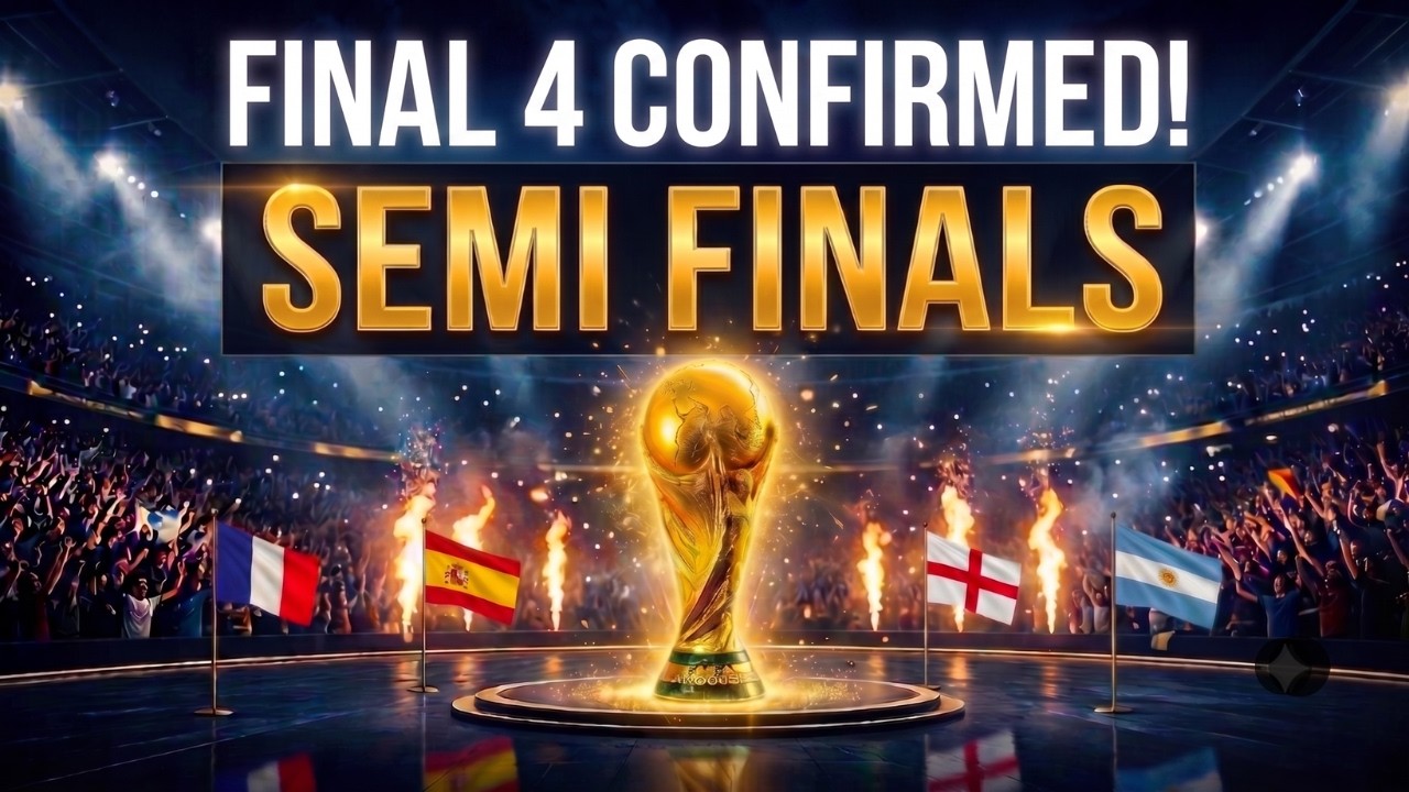 Who Qualified For FIFA World Cup 2026 Semi Finals? | Full Semi Final Schedule