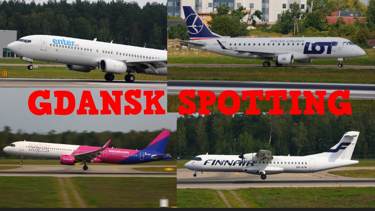 GDANSK- LECH WALESA AIRPORT SPOTTING|26.08.2024|EPGD SPOTTING