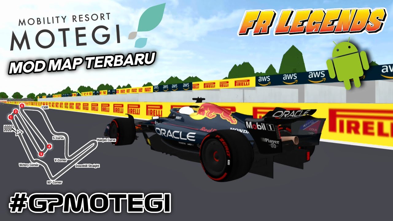 RELEASE! FR Legends mod map Twin Ring Motegi Circuit | MOTEGI GP 2025 || FR LEGENDS MOD TERBARU 