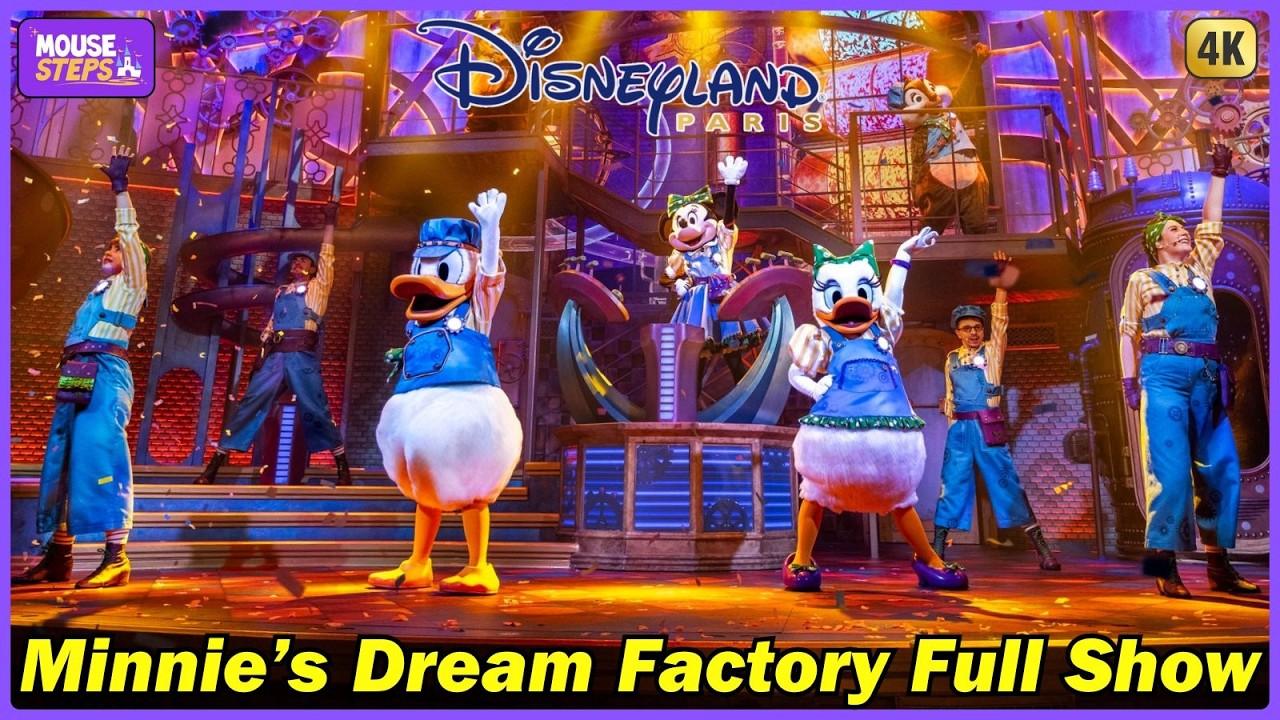 Minnie’s Dream Factory - NEW SHOW at Disneyland Paris 2026 (4K) - Walt Disney Studios Park