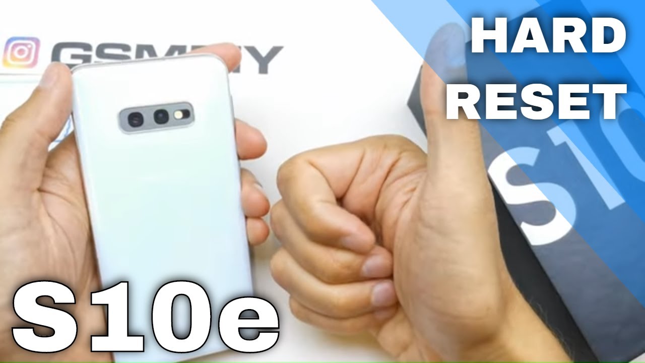 Samsung S10e — полный сброс настроек