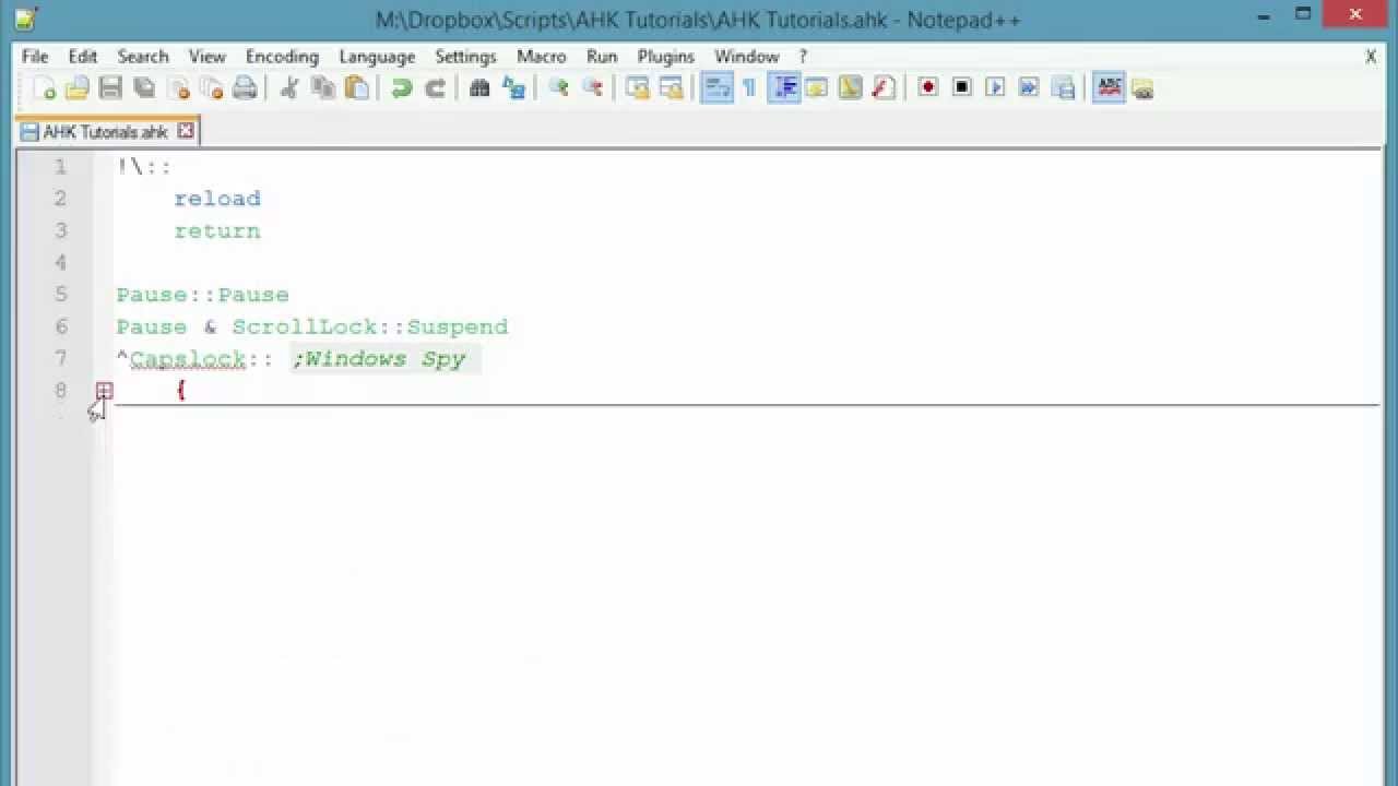 Learn to code with AutoHotkey - Create and setup a script