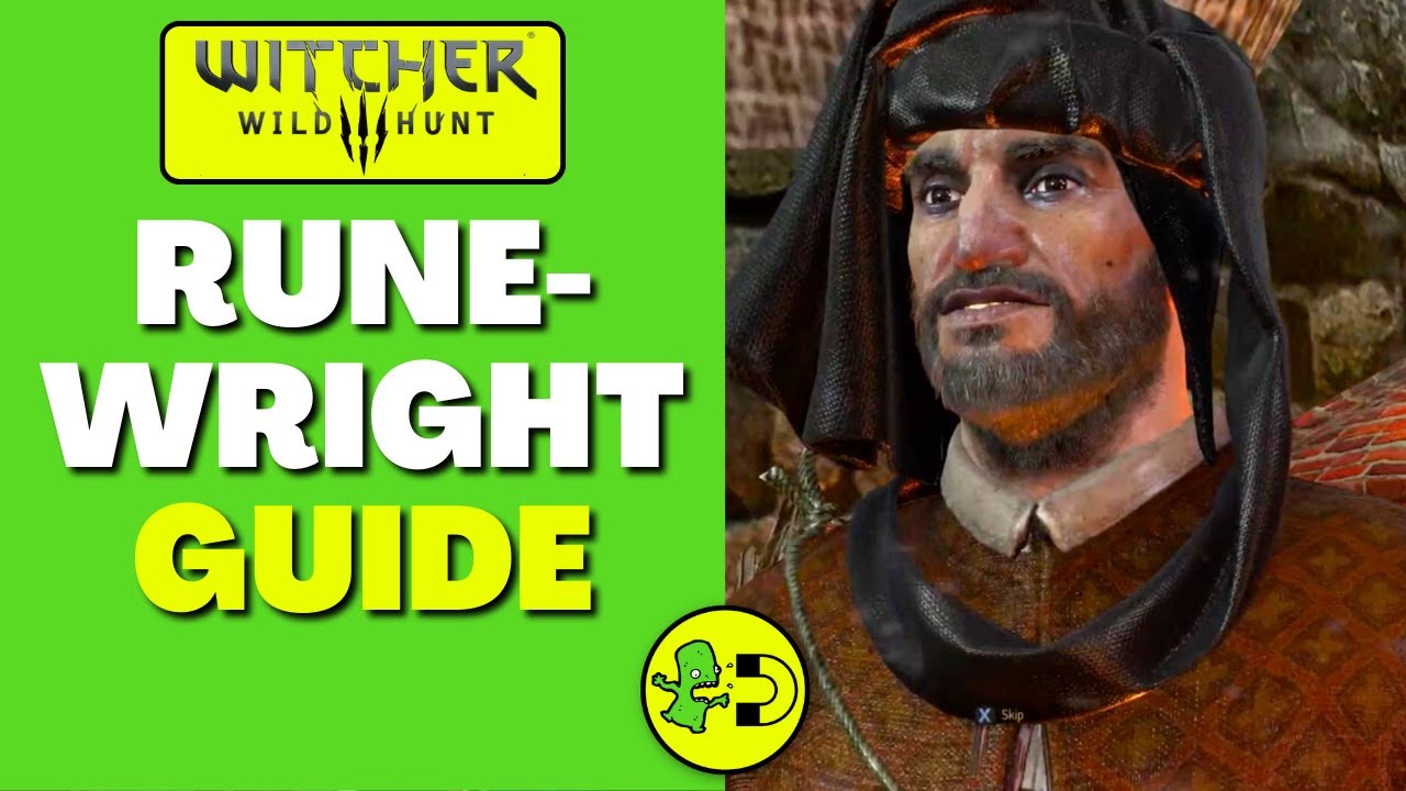 Witcher 3 Runewright Guide
