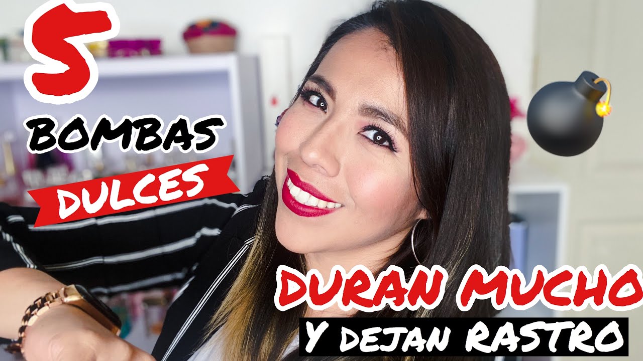 🍬5 Fragancias DULCES que dejan rastro ENORME y DURAN MUCHAS HORAS