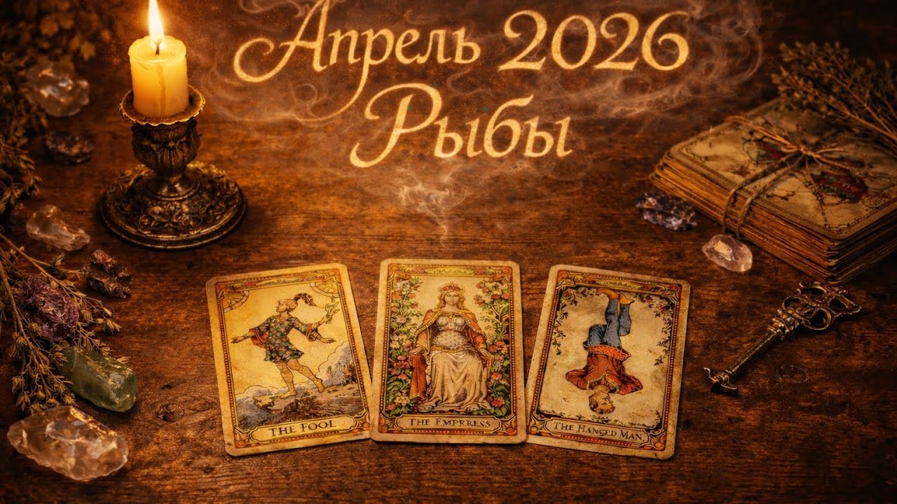 # ♓ РЫБЫ ТАРО-ПРОГНОЗ АПРЕЛЬ 2026 ГОДА.Работа. Деньги. Личная жизнь.Совет. Гадание на картах Таро.