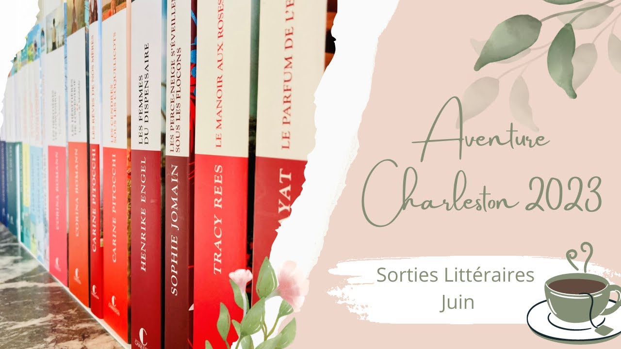 Sorties littéraires Charleston - Juin