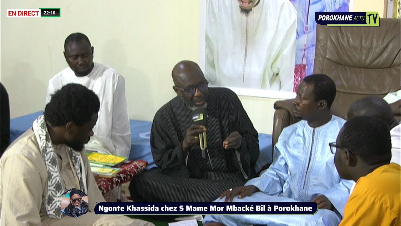 Témoignage S Abdoulaye Diakhoumpa - Ngonte Khassida chez S Mame Mor Mbacké Bil à Porokhane