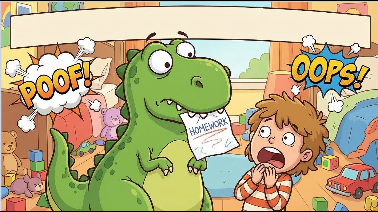 🦖 My Pet Dinosaur ATE My Homework! | Funny Kids Song 2026