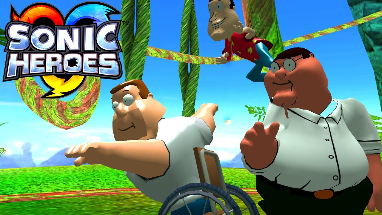 TEAM JOE Swanson in SONIC HEROES (Team Chaotix)