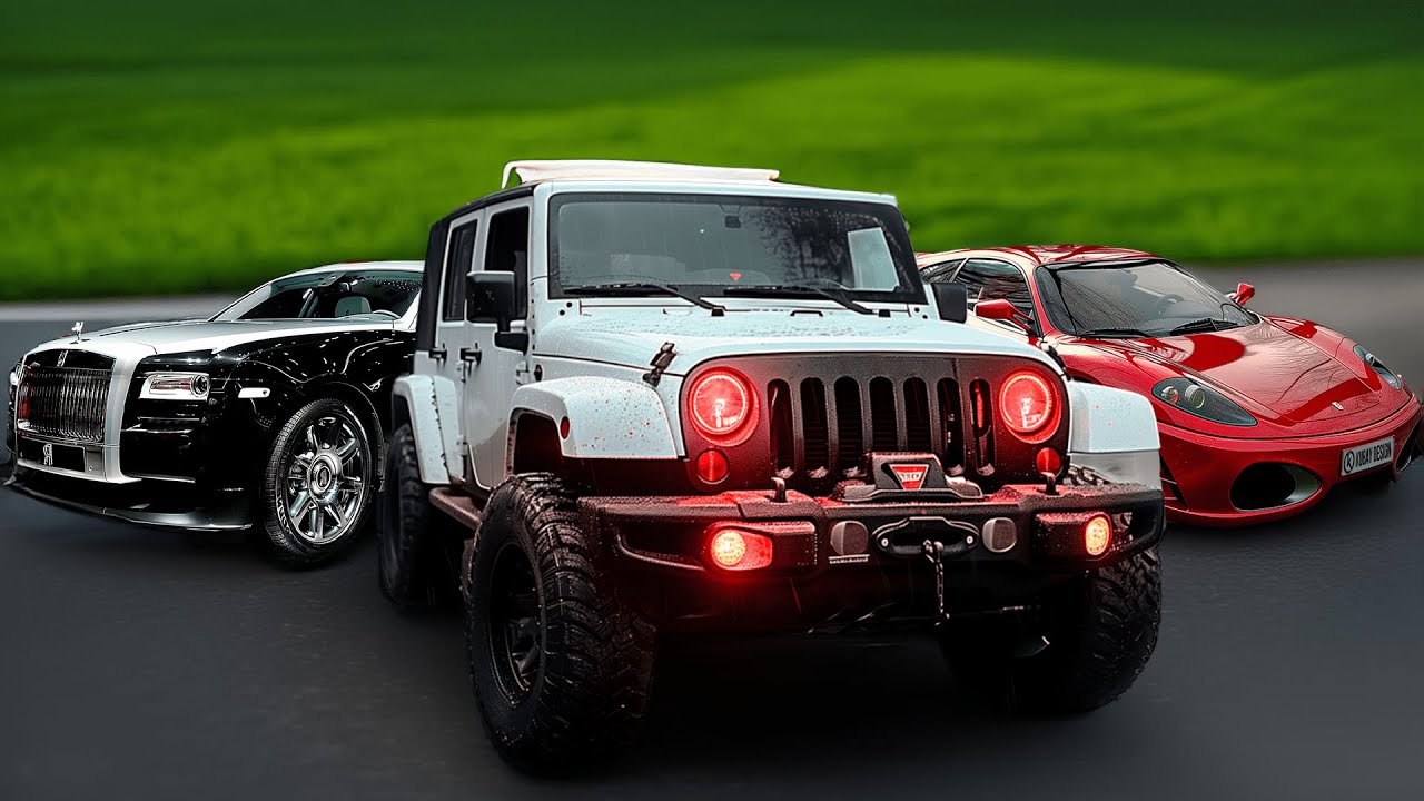 Overview ROLLS ROYCE GHOST 2010, FERRARI 360 MODENA & JEEP WRANGLER 2017 | Sound & Design🔥FOR SALE🔥