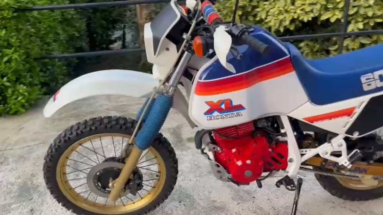 Honda XL 600 terminada !! ❤️❤️
