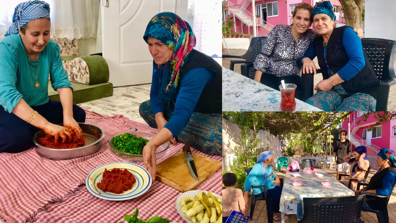 FİLİZ YENGE'DEN EN LEZZETLİ KISIR YEMEĞİ TARİFİ 💫 ABLAM GELDİ SÜPER KÖY EVİ DOĞAL YAŞAM