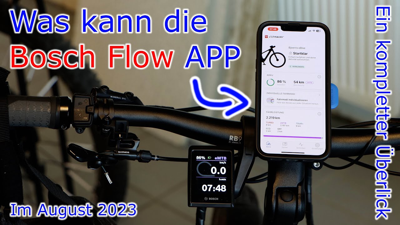 Was kann die Bosch Flow APP // Ein kompletter Überblick 08/23