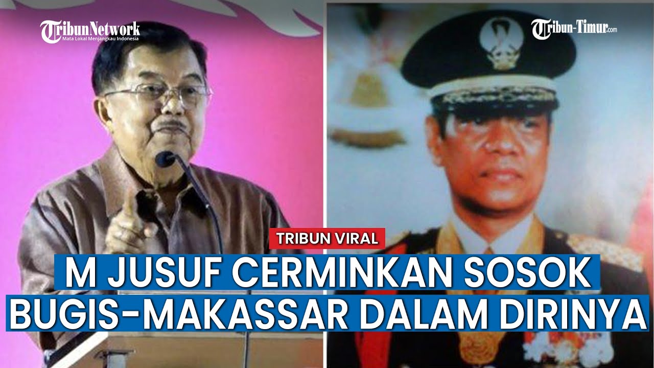 Jusuf Kalla Kenang M Jusuf: Dialah Jenderal/Milik TNI Pangkat Tertinggi di Sulawesi