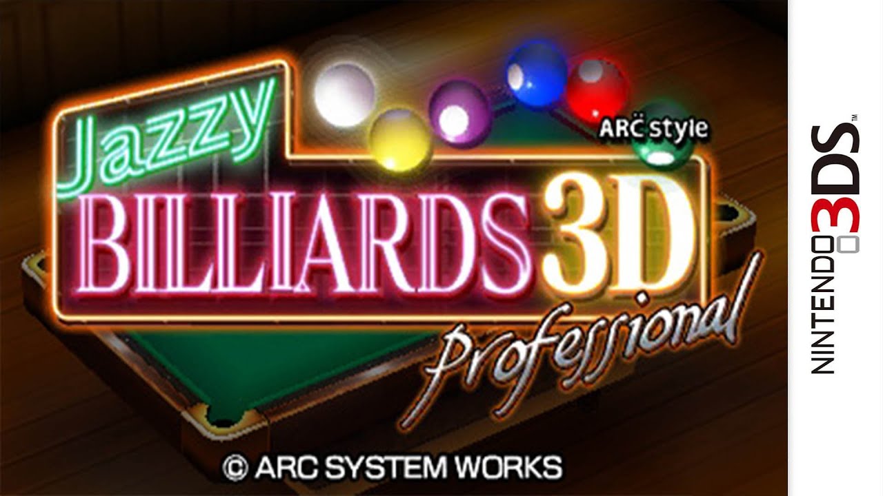 ARC STYLE: Jazzy Billiards 3D Professional Gameplay Nintendo 3DS