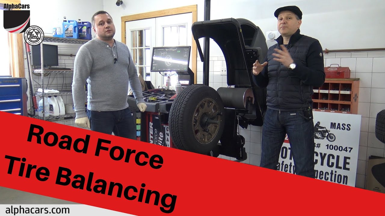 Балансировка шин Road Force в AlphaCars, Боксборо, Массачусетс