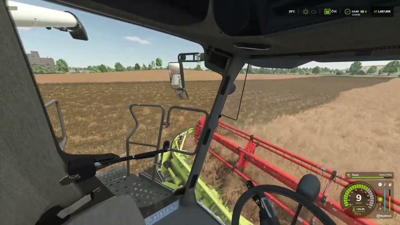 Pokračuju v řepce - TIME LAPS - výnos nic moc - Farming Simulator S01E22
