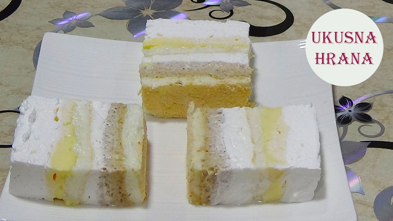 Puslica torta – Meringue cake