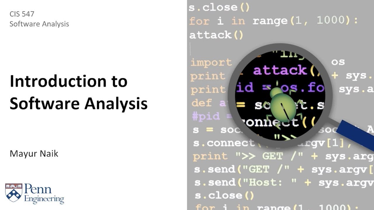Module 1: Introduction to Software Analysis