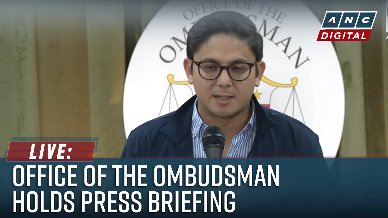 LIVE: Office of the Ombudsman holds press briefing | August 28, 2026