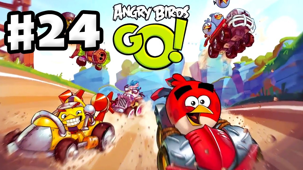 Angry Birds Go! Gameplay Walkthrough Part 24 - Hal Recruited! Stunt (iOS, Android)