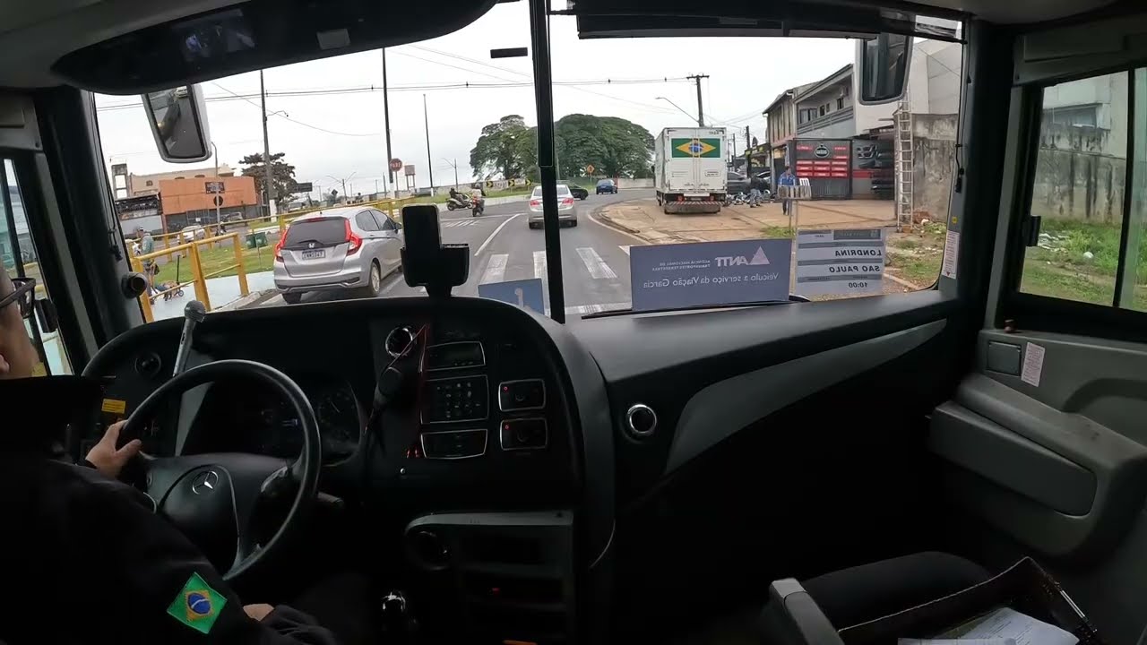 VIAGEM DIURNA DE LONDRINA -PR X SÃO PAULO #onibusnaestrada #alexbus #viagemdeonibus