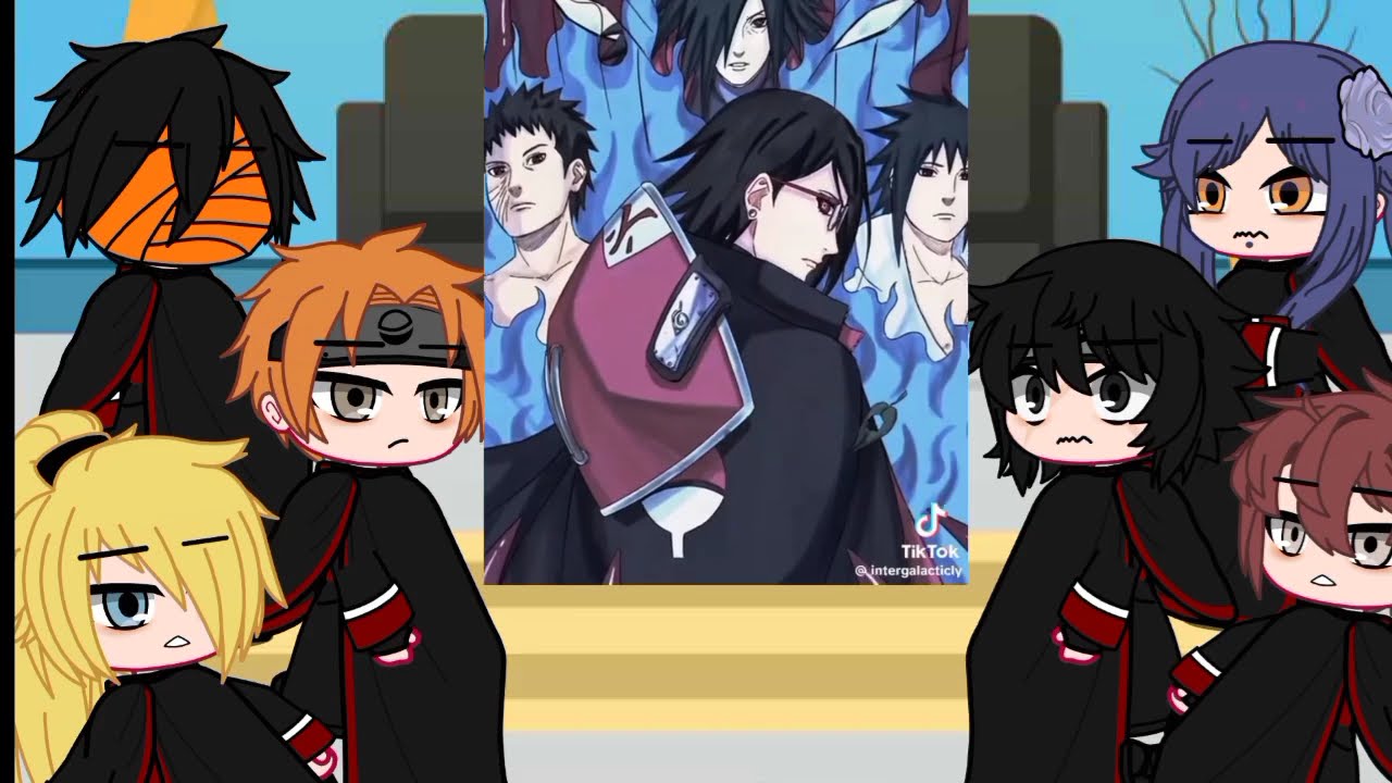 ✅AKATSUKI REACT💚TO SARADA UCHIHA || BORUTO TWO BLUE VORTEX || ITZ PEACHY SUNLIGHT✅