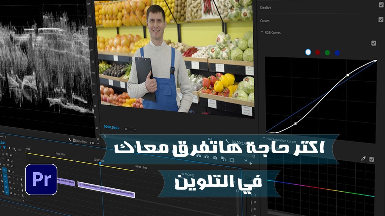 لو عملت الخطوة دي هاتطلع ألوان إحترافية في البريمير - professional color correction Premier pro