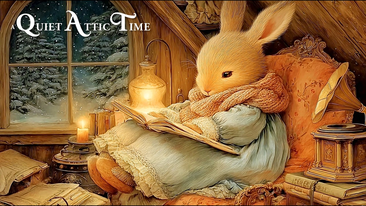 [Celtic Music] A QUIET ATTIC TIME – Relaxing Secret Hideaway & Calming Atmosphere