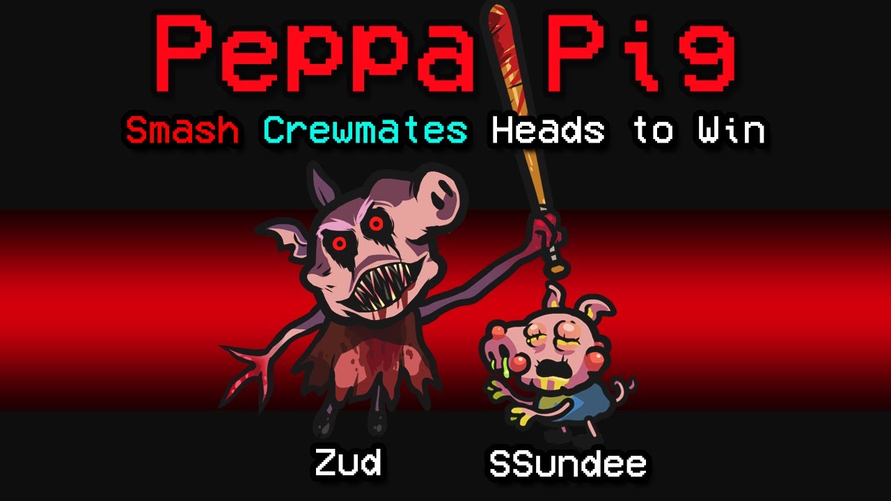 NEW Among Us SCARY PEPPA PIG ROLE?! (Scary Mod)