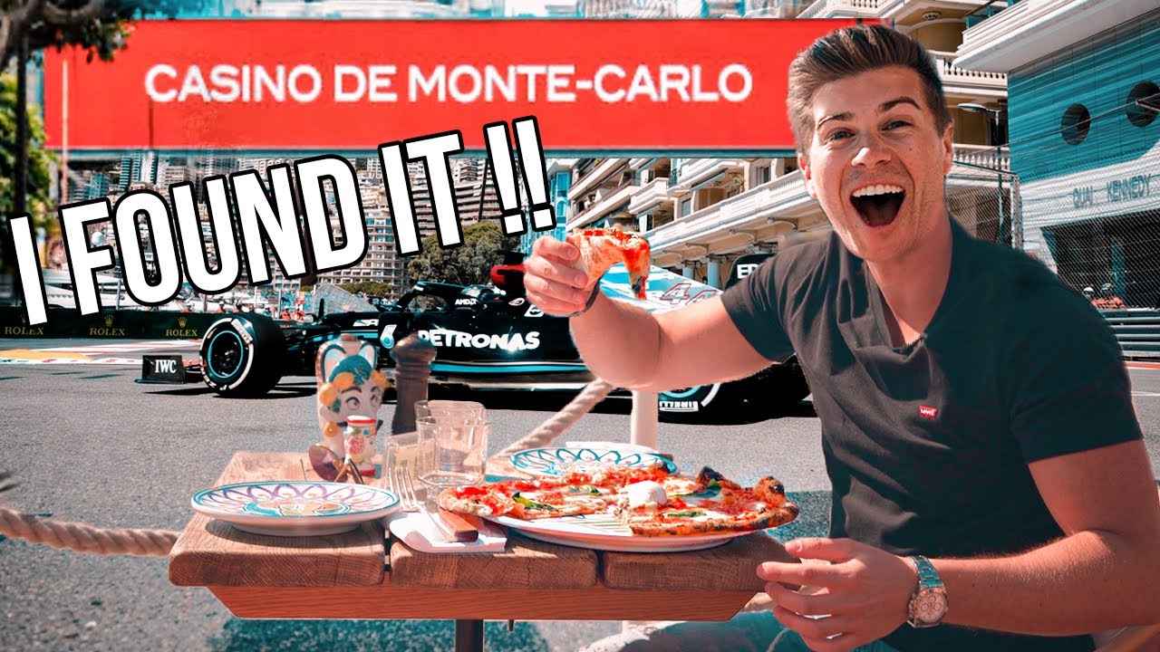 BEST Pizza 🍕 in MONACO & It's not where you think !!