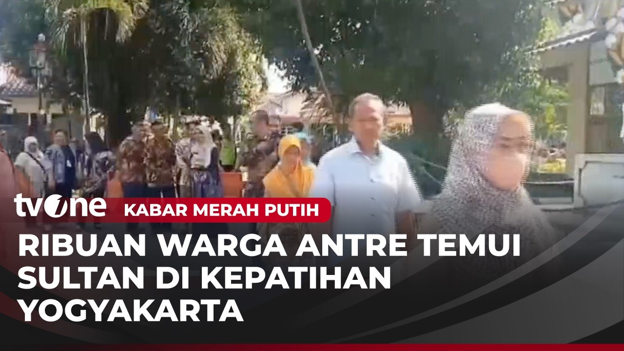 Silaturahmi dengan Gubernur DIY, Komplek Kepatihan Dipadati Warga | Kabar Merah Putih