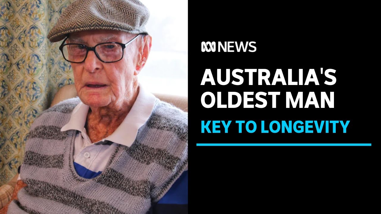 Australia's oldest man to ever live shares the key to his longevity | ABC News