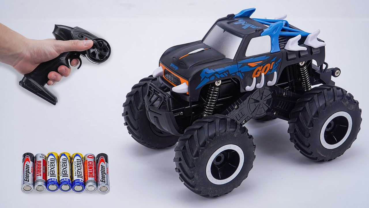 Unboxing RC Monster Truck, Cocomelon RC, Monster Jam Mutt Dalmatian,  Fire Rescue Transporter