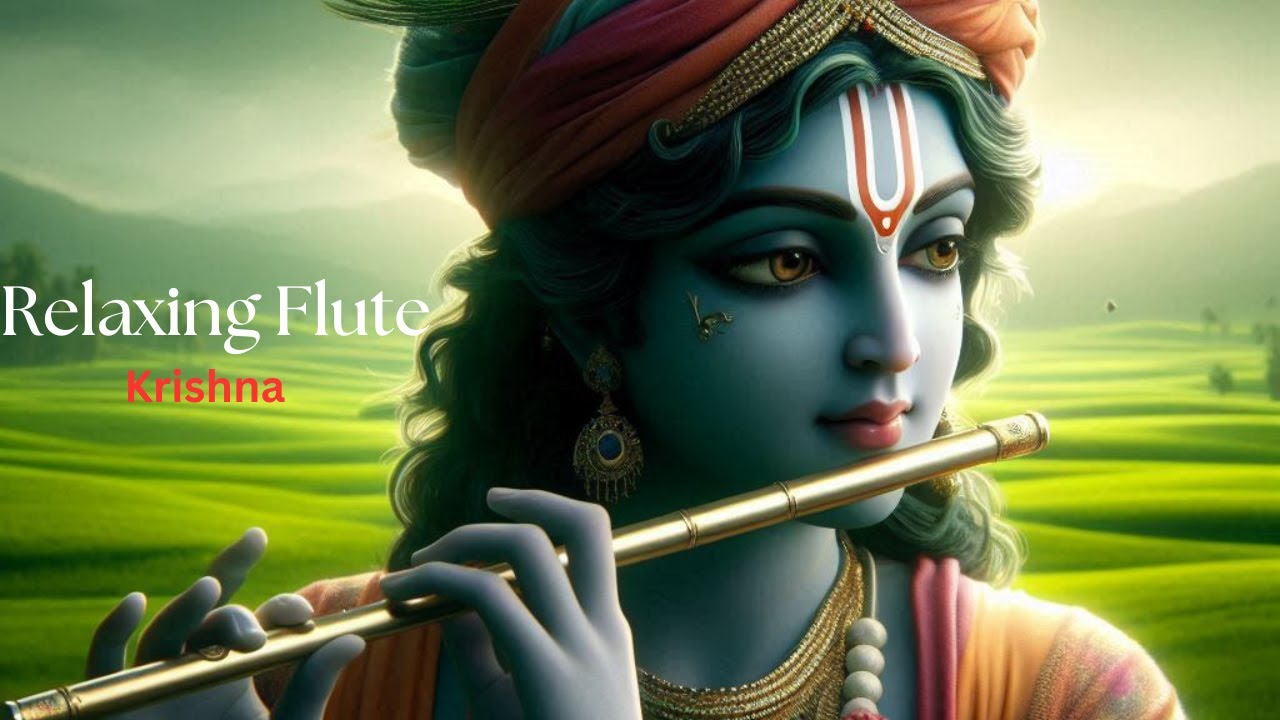 Divine Flute: Krishna's Tranquil Tunes|| Krishna Flute Music,