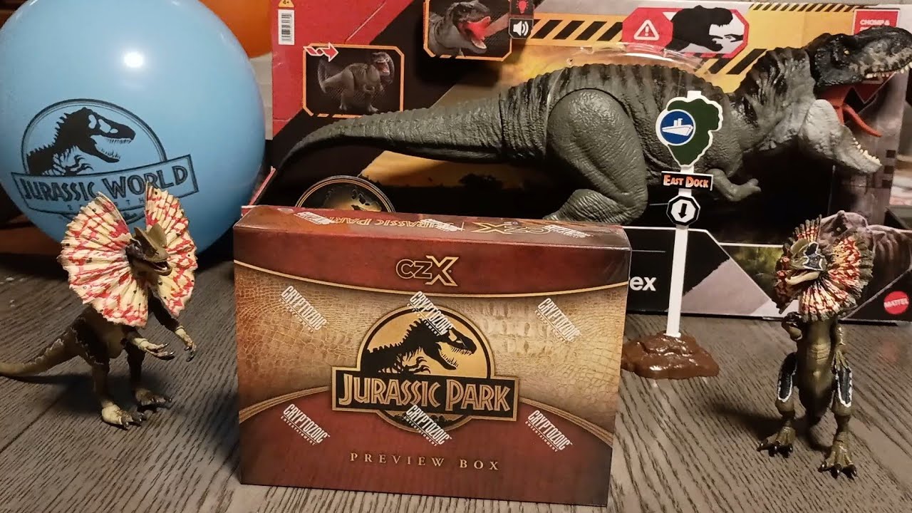 Jurassic Park Cryptozoic SDCC Preview Box CZX Opening (1X) 2-12-2026