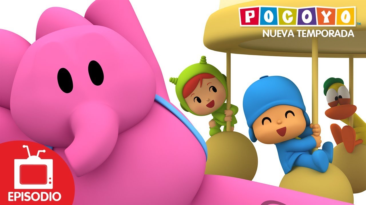 🎡 POCOYÓ en ESPAÑOL-El pequeño parque de atracciones[4x22]CARICATURAS y DIBUJOS ANIMADOS para niños